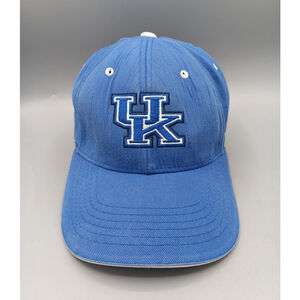 Vintage 90s Kentucky Wildcats OSFA Hat NCAA Cap Blue Starter Team